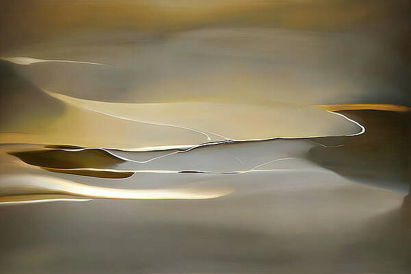 Serene Landscape Abstraction Wall Art