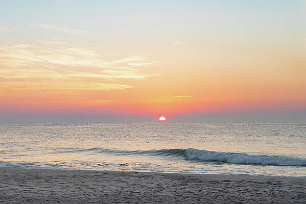 Summer Wall Art featuring the photograph Serene Summer Sunrise by Matthew DeGrushe