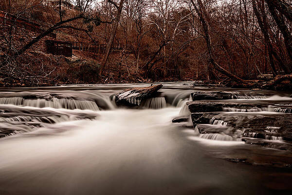 Vibrant Photograph - Serenity At Roswell Mills by Anthony Hightower