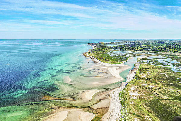 Seascape Photograph - Shades Of Blue by Veterans Aerial Media LLC
