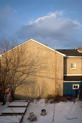 Landscape Wall Art featuring the photograph Shadows On A Wall-2 by Sanjay Marathe