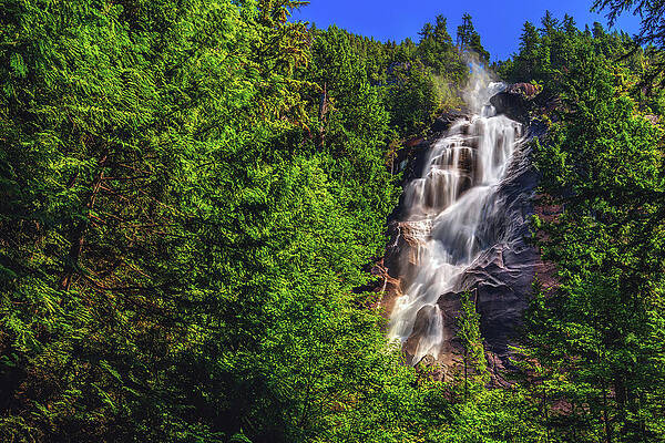 Park Photograph - Shannon Falls 4, British Columbia by Abbie Warnock