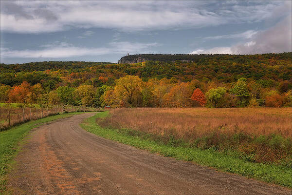 Country Photograph - Shawangunk Mountain Hudson Valley NY by Susan Candelario