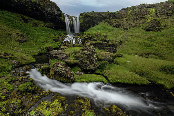 Iceland Wall Art featuring the photograph Sheep's Waterfall by Todd Wilkinson