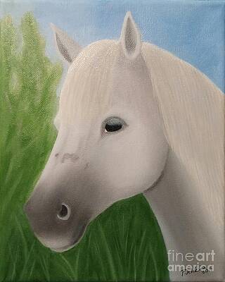 Horse Wall Art featuring the painting Sheik by Patti Jenkins