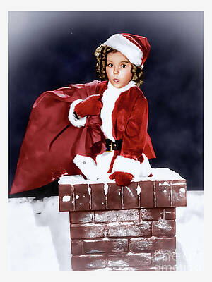 California Photograph - Shirley Temple On Chimney by Franchi Torres