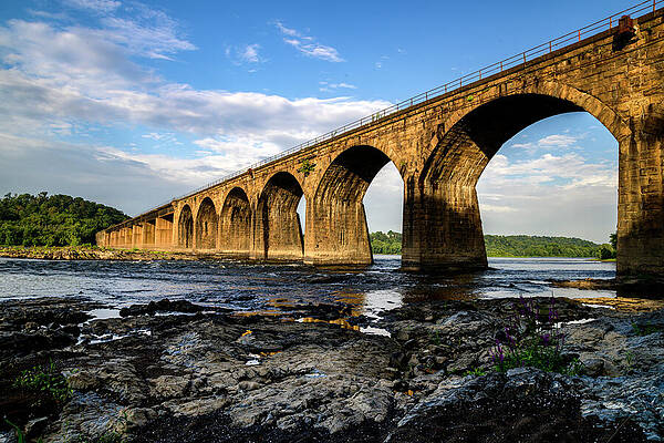 Shocks Mill Railroad Bridge by Anthony Hightower