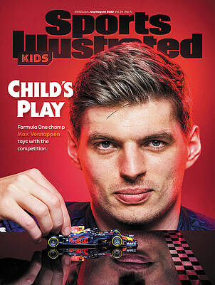 Max Verstappen on Sports Illustrated Cover Wall Art
