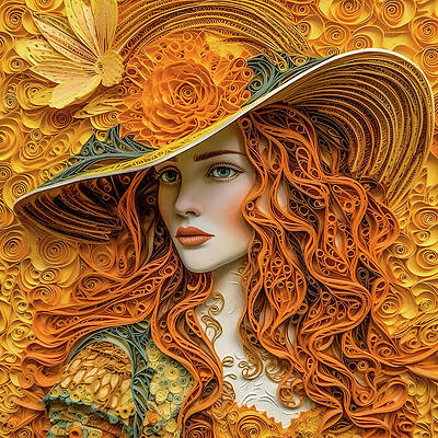 Digital Art - Sienna by Paul Charles