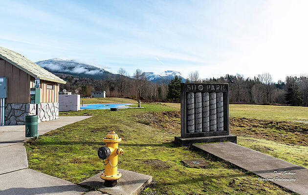 2023 Photograph - Silo Park And Spray Pad by Tom Cochran