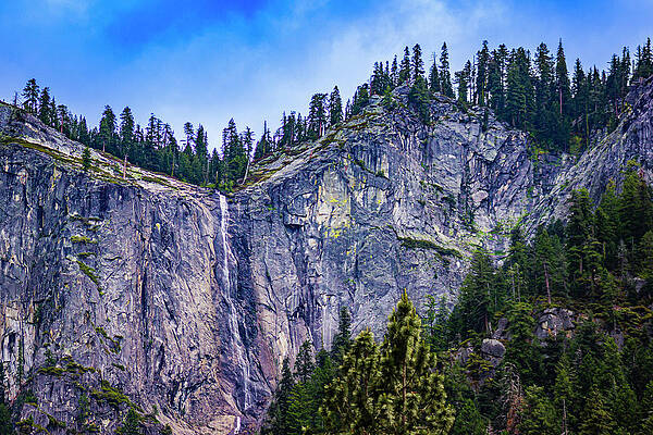 Mountain Photograph - Silver Strand Falls by David Fountain