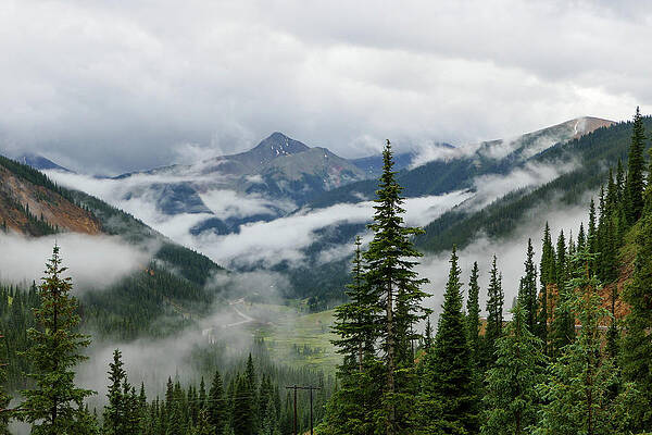 Mountain Photograph - Silverton Overlook by Sunniye Buesing