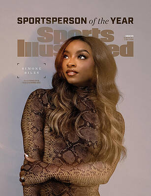 Simone Biles on Sports Illustrated Cover Photograph