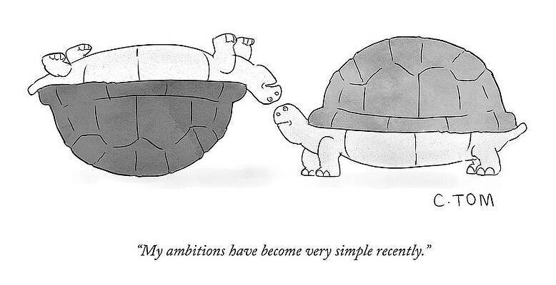 Simple Drawing - Simple Ambitions by Colin Tom