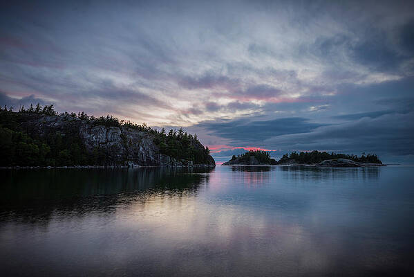 Great Lake Wall Art featuring the photograph Sinclair Cove by Steve L'Italien