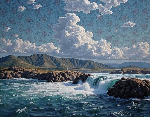 Sky Digital Art - Sky Wallpaper by Eris And AI