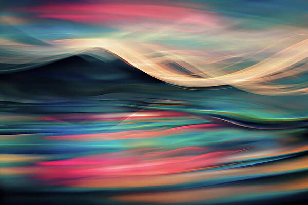 Sky Wall Art featuring the photograph Slocan Fantasy Evening by Ursula Abresch