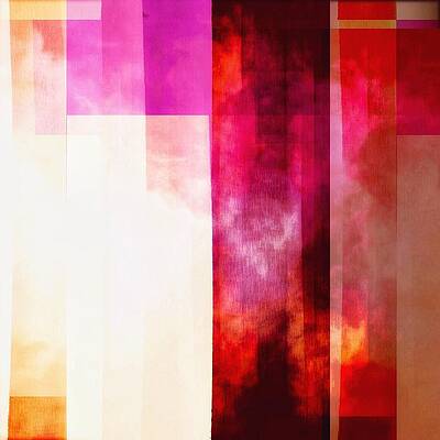 Abstract Digital Art - Smoke And Mirrors by Canessa Thomas