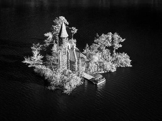 Smokerise Nj Chapel Bw Print