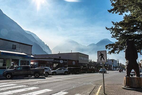 Sky Wall Art featuring the photograph Smokey Sky by Tom Cochran