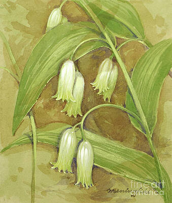 Tree Painting - Smooth Solomon's Seal by Gordon Beningfield
