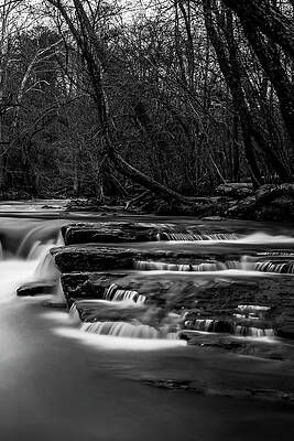 Georgia Photograph - Smooth Water And Sharp Stones - Vickery Creek by Anthony Hightower
