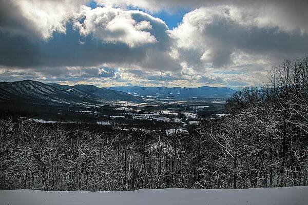 Wall Art featuring the photograph Snow Clouds by Deb Beausoleil