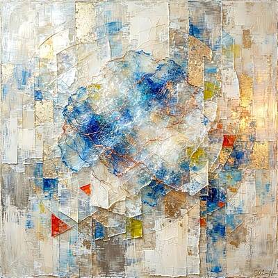 Abstract Geometric Composition Wall Art