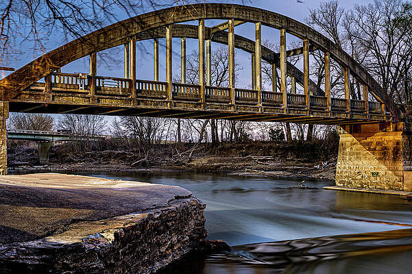 Soden's Grove Bridge, Emporia Kansas by Anthony Hightower