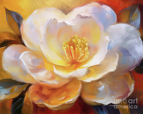 Beautiful Wall Art featuring the ai art Soft Harmony by Macro Abundance