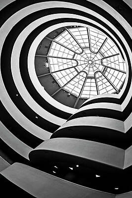 Nyc Wall Art featuring the photograph Solomon R. Guggenheim Museum by Susan Candelario