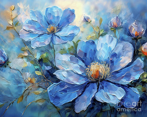 Abstract Wall Art featuring the ai art Solomons Proverbs by Macro Abundance