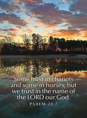 Southern Wall Art featuring the photograph Some Trust In Chariots by Greg Lane