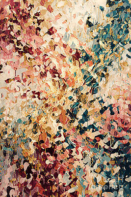 Colorful Abstract Splash Wall Art