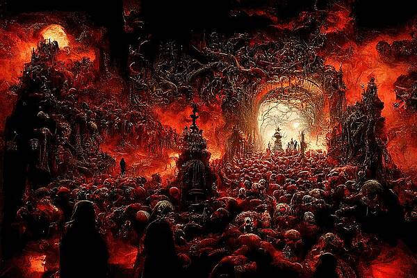 Souls At The Gates Of Hell by Ron Weathers