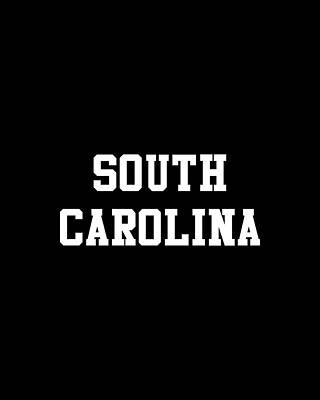 South Wall Art featuring the digital art South Carolina by Flippin Sweet Gear
