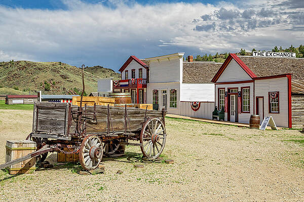 Rustic Wall Art featuring the photograph South Pass City 1 by Kelley King