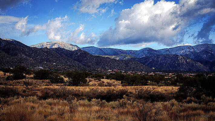 Sky Wall Art featuring the photograph South Sandia Tranquility by Howard Holley