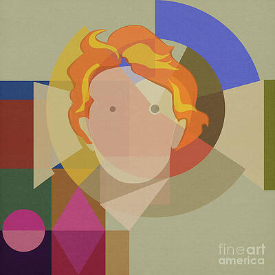 Wall Art featuring the digital art Spaceboy by BFA Prints