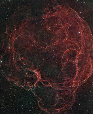 Nebula Photograph - Spaghetti Nebula by Brian Weber