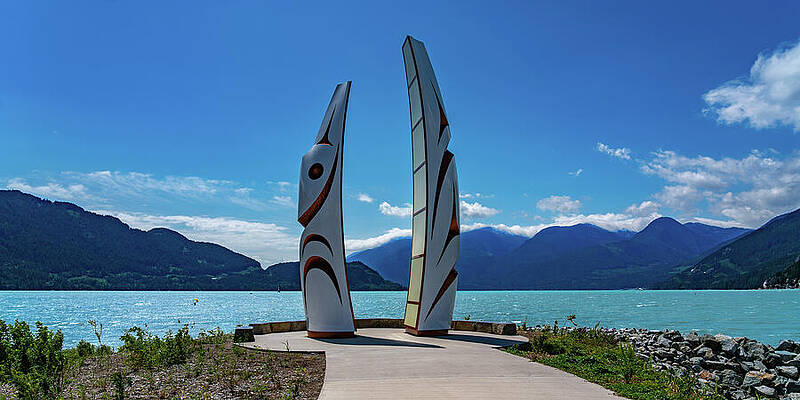Canada Wall Art featuring the photograph Spakwus Feather Park Squamish British Columbia Canada by Tommy Farnsworth