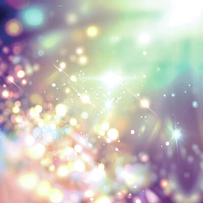 Fantasy Wall Art featuring the digital art Sparkles And Light by Colin Hardman