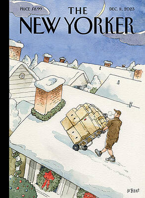 Santa's Holiday Delivery Wall Art