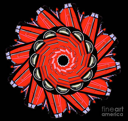 Pattern Photograph - Spiral Caddy by William Gunn