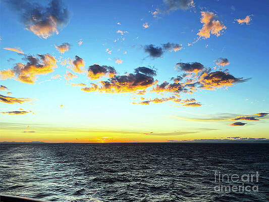 Sky Photograph - Splattered Clouds by Rick Locke - Out of the Corner of My Eye