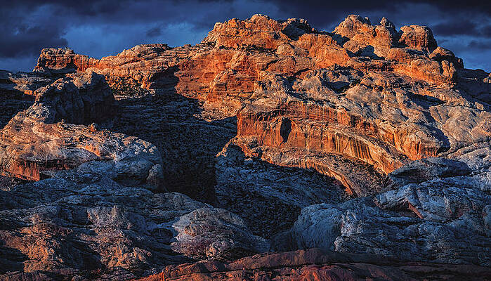 Beautiful Photograph - Split Mountain Sunset Closeup, Utah by Abbie Warnock