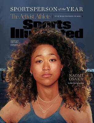 Naomi Osaka on Sports Illustrated Cover Photograph