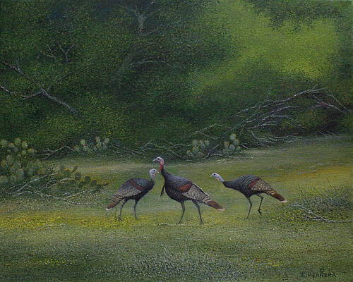 Wall Art featuring the painting Spring by Eleazar Herrera