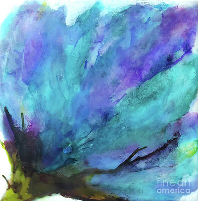 Wall Art featuring the painting Spring For Angela No. 3 by Anita Thomas