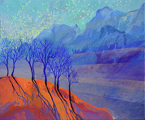 Anastasia Trusova the lights of a sun Wall Art